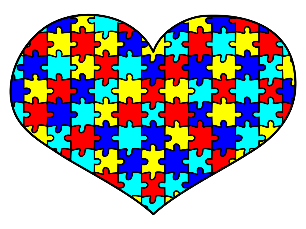 autism, awareness, puzzle